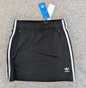 Adidas Girls Firebird Black Skirt Medium